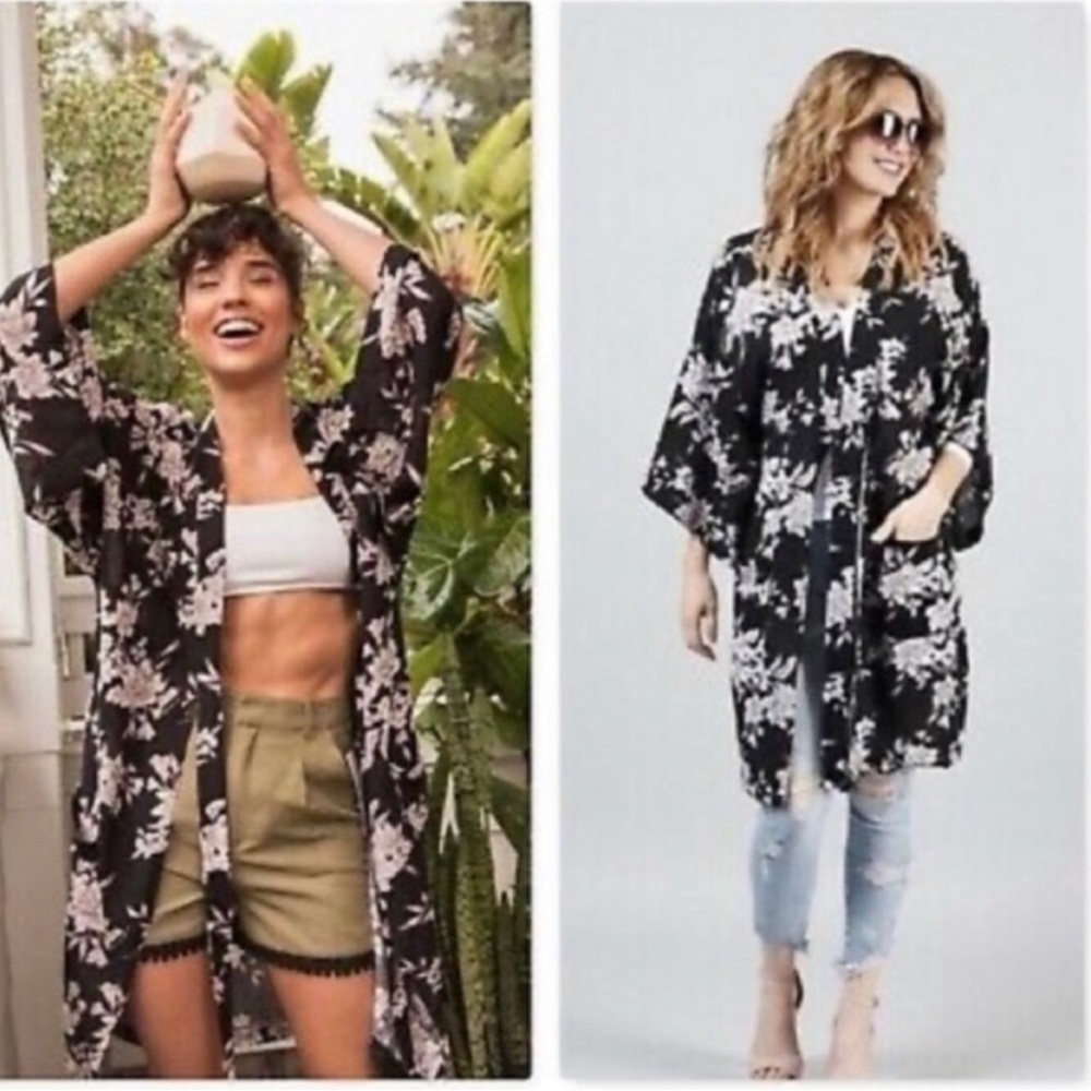 Spiritual Gangster Maya Floral Kimono